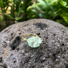 Green Fluorite Rough Gemstone Gold Adjustable Ring  ~ &quot;Energy, Health, &amp; Healing&quot;